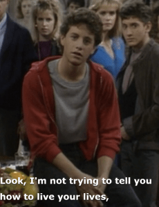 I wish he still felt this way...