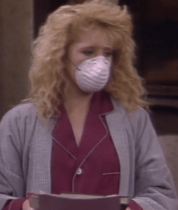 Jennifer sporting her post-industrial look. 